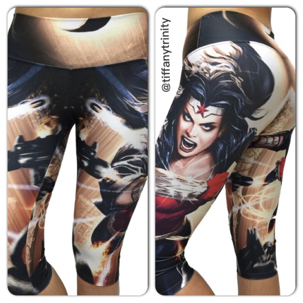 NWT Wonder Woman Capri! - Picture 2 of 2